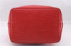 Authentic Louis Vuitton Epi Noe Shoulder Drawstring Bag Red M44007 LV 8059E