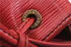 Authentic Louis Vuitton Epi Noe Shoulder Drawstring Bag Red M44007 LV 8059E