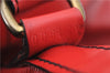 Authentic Louis Vuitton Epi Noe Shoulder Drawstring Bag Red M44007 LV 8059E