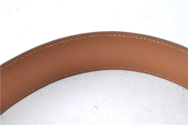 Authentic HERMES Constance Leather Belt Size 70cm 27.6