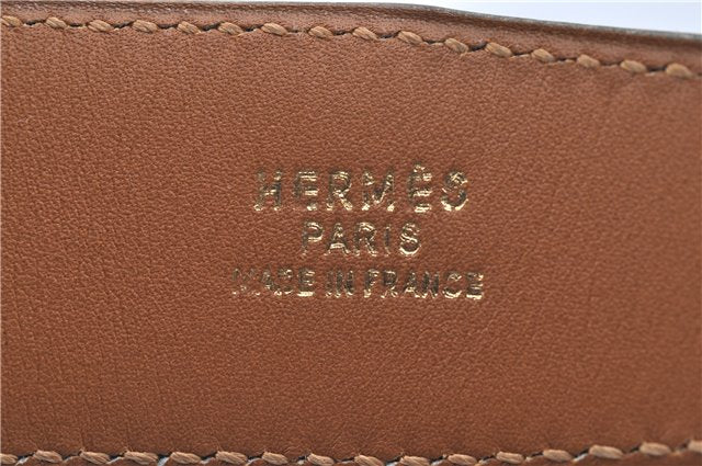 Authentic HERMES Constance Leather Belt Size 70cm 27.6