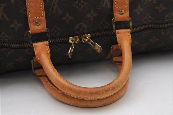 Authentic Louis Vuitton Monogram Keepall 50 Travel Boston Bag M41426 LV 8062F