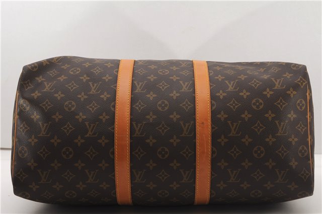 Authentic Louis Vuitton Monogram Keepall 50 Travel Boston Bag M41426 LV 8062F