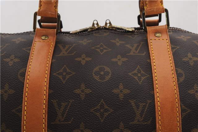 Authentic Louis Vuitton Monogram Keepall 50 Travel Boston Bag M41426 LV 8062F