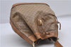 Authentic CELINE Macadam Blason Shoulder Cross Body Bag PVC Leather Beige 8065D