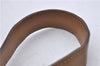 Authentic CELINE Macadam Blason Shoulder Cross Body Bag PVC Leather Beige 8065D