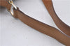 Authentic CELINE Macadam Blason Shoulder Cross Body Bag PVC Leather Beige 8065D