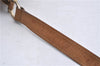 Authentic CELINE Macadam Blason Shoulder Cross Body Bag PVC Leather Beige 8065D