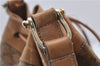 Authentic CELINE Macadam Blason Shoulder Cross Body Bag PVC Leather Beige 8065D