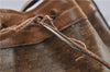 Authentic CELINE Macadam Blason Shoulder Cross Body Bag PVC Leather Beige 8065D