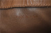 Authentic CELINE Macadam Blason Shoulder Cross Body Bag PVC Leather Beige 8065D