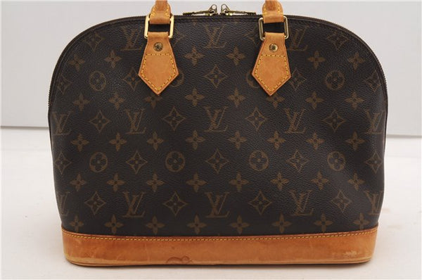 Authentic Louis Vuitton Monogram Alma Hand Bag Purse M51130 LV 8065F