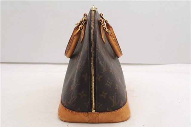 Authentic Louis Vuitton Monogram Alma Hand Bag Purse M51130 LV 8065F