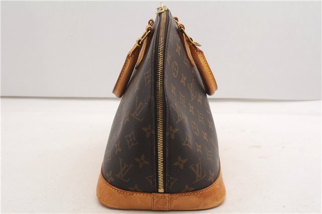 Authentic Louis Vuitton Monogram Alma Hand Bag Purse M51130 LV 8065F