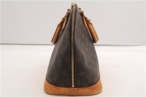 Authentic Louis Vuitton Monogram Alma Hand Bag Purse M51130 LV 8065F