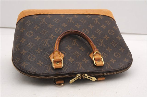 Authentic Louis Vuitton Monogram Alma Hand Bag Purse M51130 LV 8065F