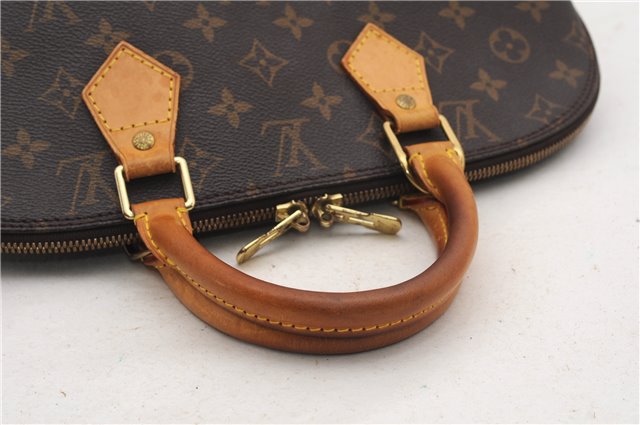 Authentic Louis Vuitton Monogram Alma Hand Bag Purse M51130 LV 8065F