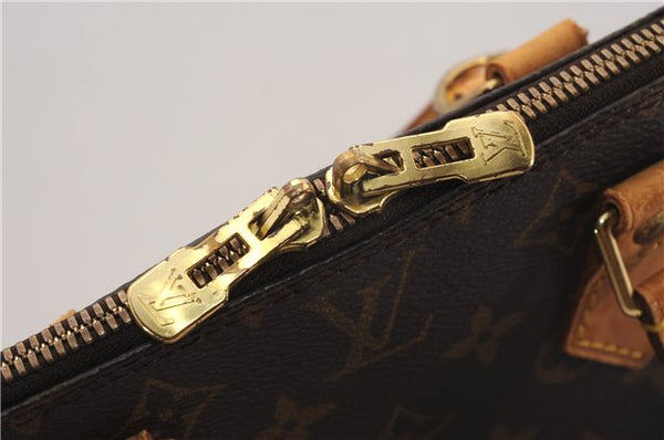 Authentic Louis Vuitton Monogram Alma Hand Bag Purse M51130 LV 8065F