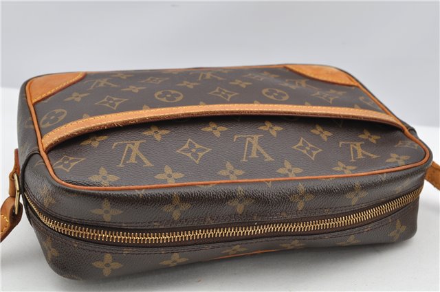 Authentic Louis Vuitton Monogram Trocadero 27 Shoulder Cross Bag M51274 LV 8066F