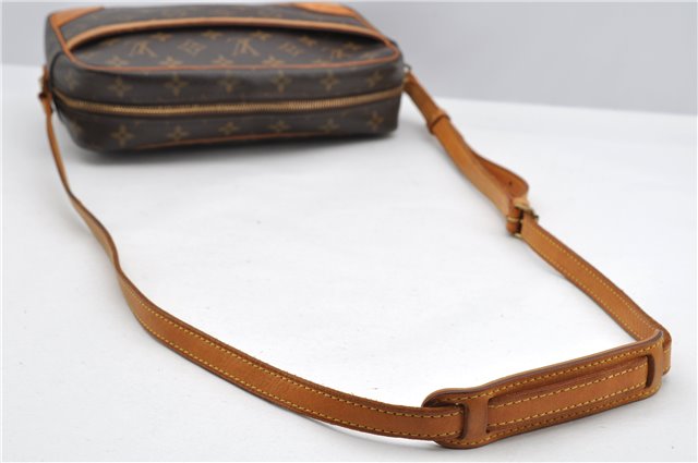 Authentic Louis Vuitton Monogram Trocadero 27 Shoulder Cross Bag M51274 LV 8066F