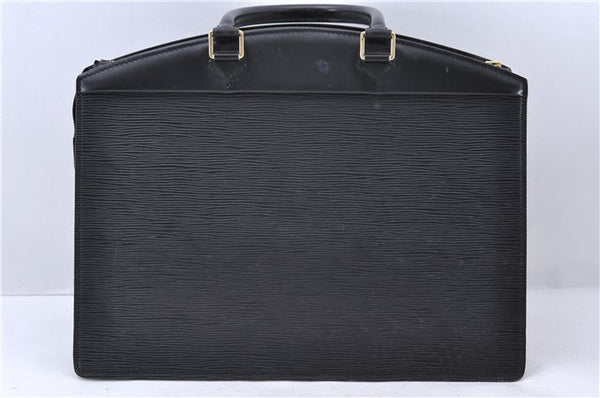 Authentic LOUIS VUITTON Epi Riviera Hand Bag Black M48182 LV 8068C