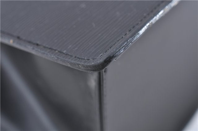 Authentic LOUIS VUITTON Epi Riviera Hand Bag Black M48182 LV 8068C