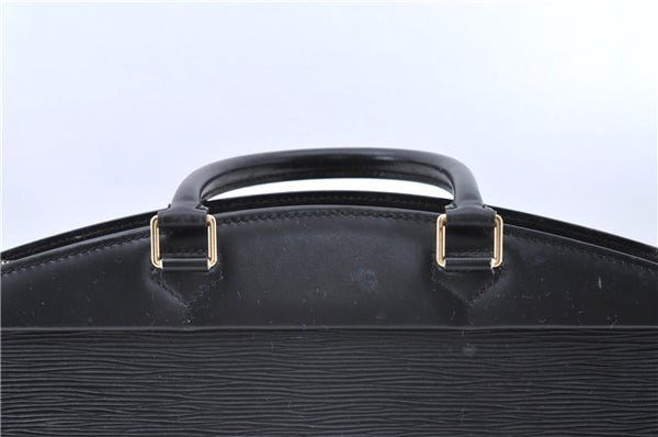 Authentic LOUIS VUITTON Epi Riviera Hand Bag Black M48182 LV 8068C