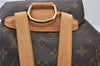 Authentic Louis Vuitton Monogram Montsouris MM Backpack M51136 LV 8069F