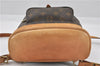 Authentic Louis Vuitton Monogram Montsouris MM Backpack M51136 LV 8069F