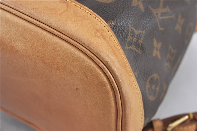 Authentic Louis Vuitton Monogram Montsouris MM Backpack M51136 LV 8069F