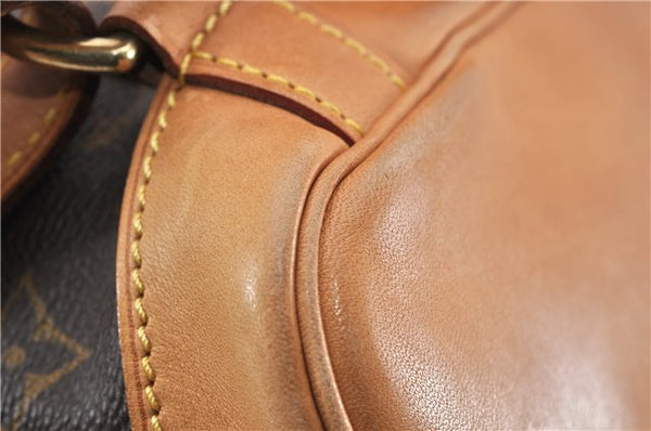 Authentic Louis Vuitton Monogram Montsouris MM Backpack M51136 LV 8069F