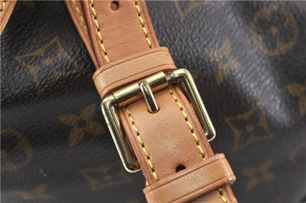 Authentic Louis Vuitton Monogram Montsouris MM Backpack M51136 LV 8069F