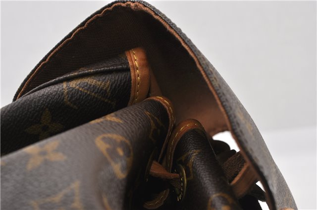 Authentic Louis Vuitton Monogram Montsouris MM Backpack M51136 LV 8069F