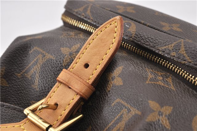 Authentic Louis Vuitton Monogram Montsouris MM Backpack M51136 LV 8069F