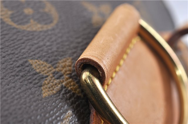 Authentic Louis Vuitton Monogram Montsouris MM Backpack M51136 LV 8069F