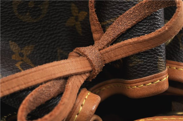 Authentic Louis Vuitton Monogram Montsouris MM Backpack M51136 LV 8069F