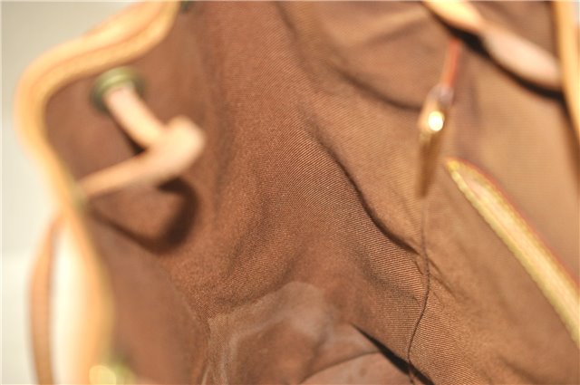 Authentic Louis Vuitton Monogram Montsouris MM Backpack M51136 LV 8069F