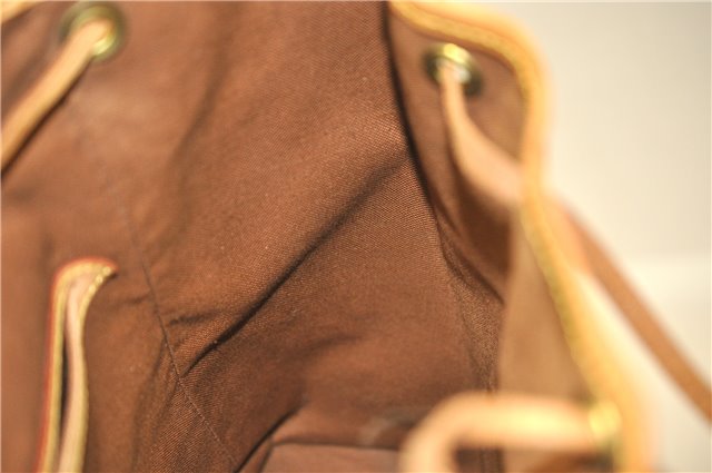 Authentic Louis Vuitton Monogram Montsouris MM Backpack M51136 LV 8069F