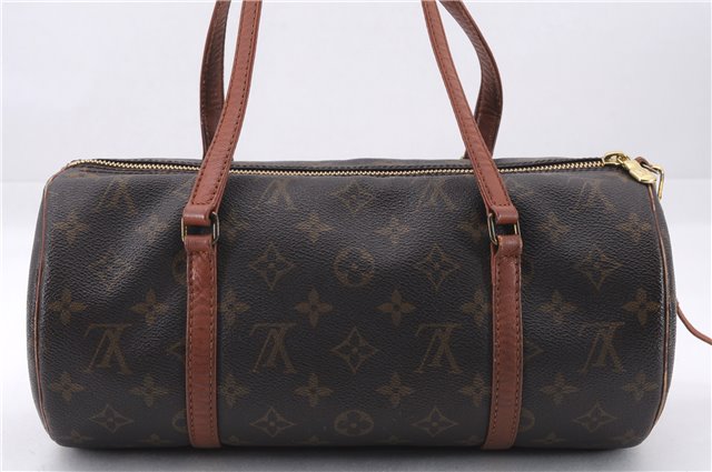 Authentic Louis Vuitton Monogram Papillon 30 Hand Bag Old Model LV 8070E