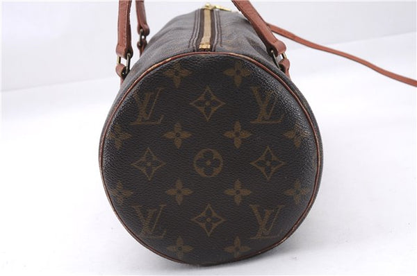 Authentic Louis Vuitton Monogram Papillon 30 Hand Bag Old Model LV 8070E
