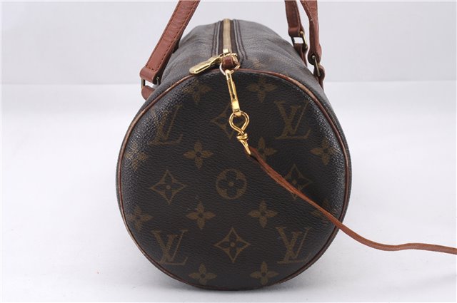 Authentic Louis Vuitton Monogram Papillon 30 Hand Bag Old Model LV 8070E