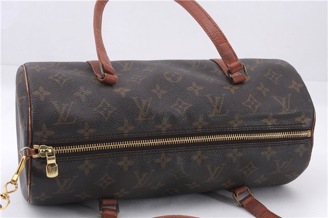 Authentic Louis Vuitton Monogram Papillon 30 Hand Bag Old Model LV 8070E