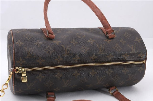 Authentic Louis Vuitton Monogram Papillon 30 Hand Bag Old Model LV 8070E