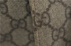 Authentic GUCCI Shoulder Cross Body Bag GG PVC Leather 122373 Brown 8071E