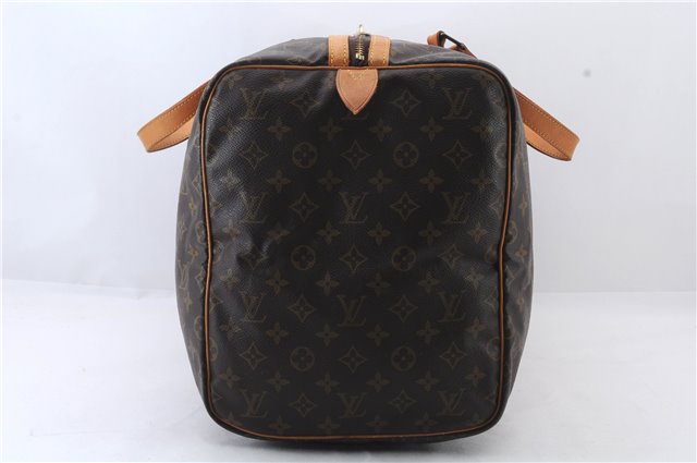 Authentic LOUIS VUITTON Monogram Sac Souple55 Hand Boston Bag M41622 LV 8073C