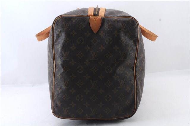 Authentic LOUIS VUITTON Monogram Sac Souple55 Hand Boston Bag M41622 LV 8073C