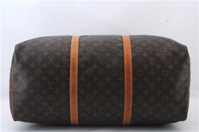 Authentic LOUIS VUITTON Monogram Sac Souple55 Hand Boston Bag M41622 LV 8073C