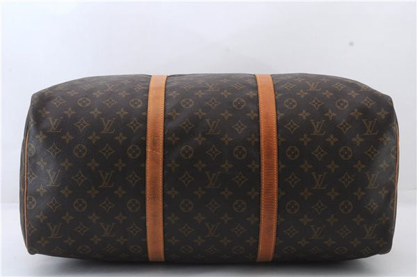 Authentic LOUIS VUITTON Monogram Sac Souple55 Hand Boston Bag M41622 LV 8073C