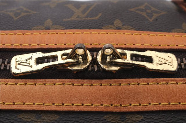 Authentic LOUIS VUITTON Monogram Sac Souple55 Hand Boston Bag M41622 LV 8073C