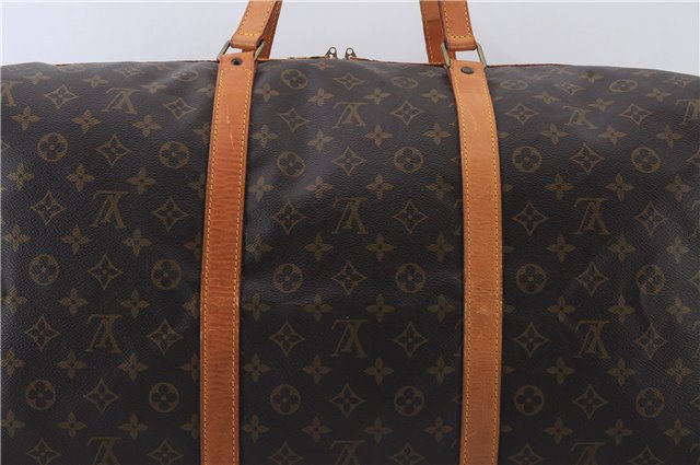 Authentic LOUIS VUITTON Monogram Sac Souple55 Hand Boston Bag M41622 LV 8073C